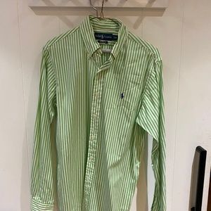 ralph lauren button down mens shirt
